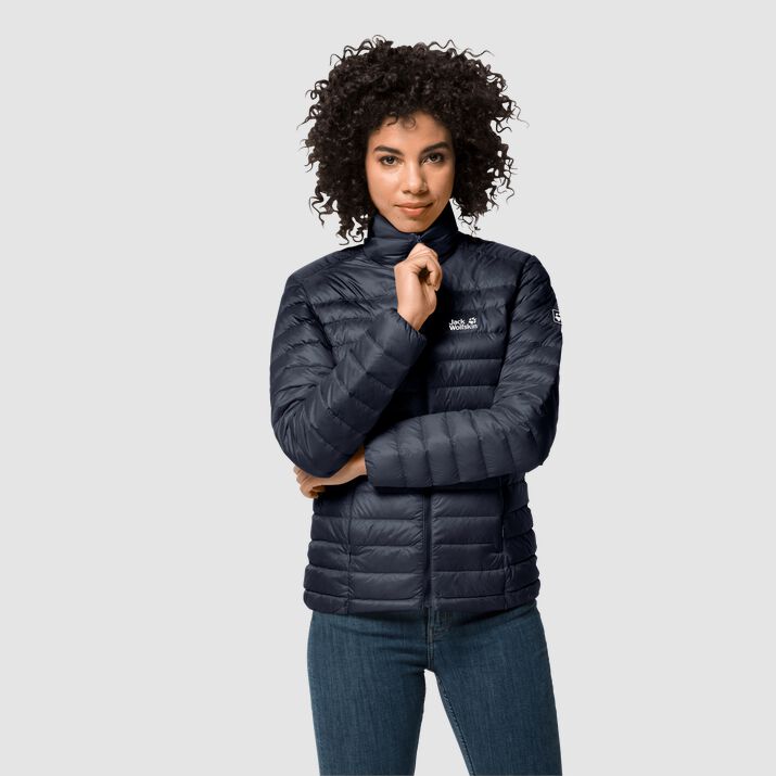 Chamarra Pluma Jack Wolfskin Jwp Mujer Azules Mexico-7832161